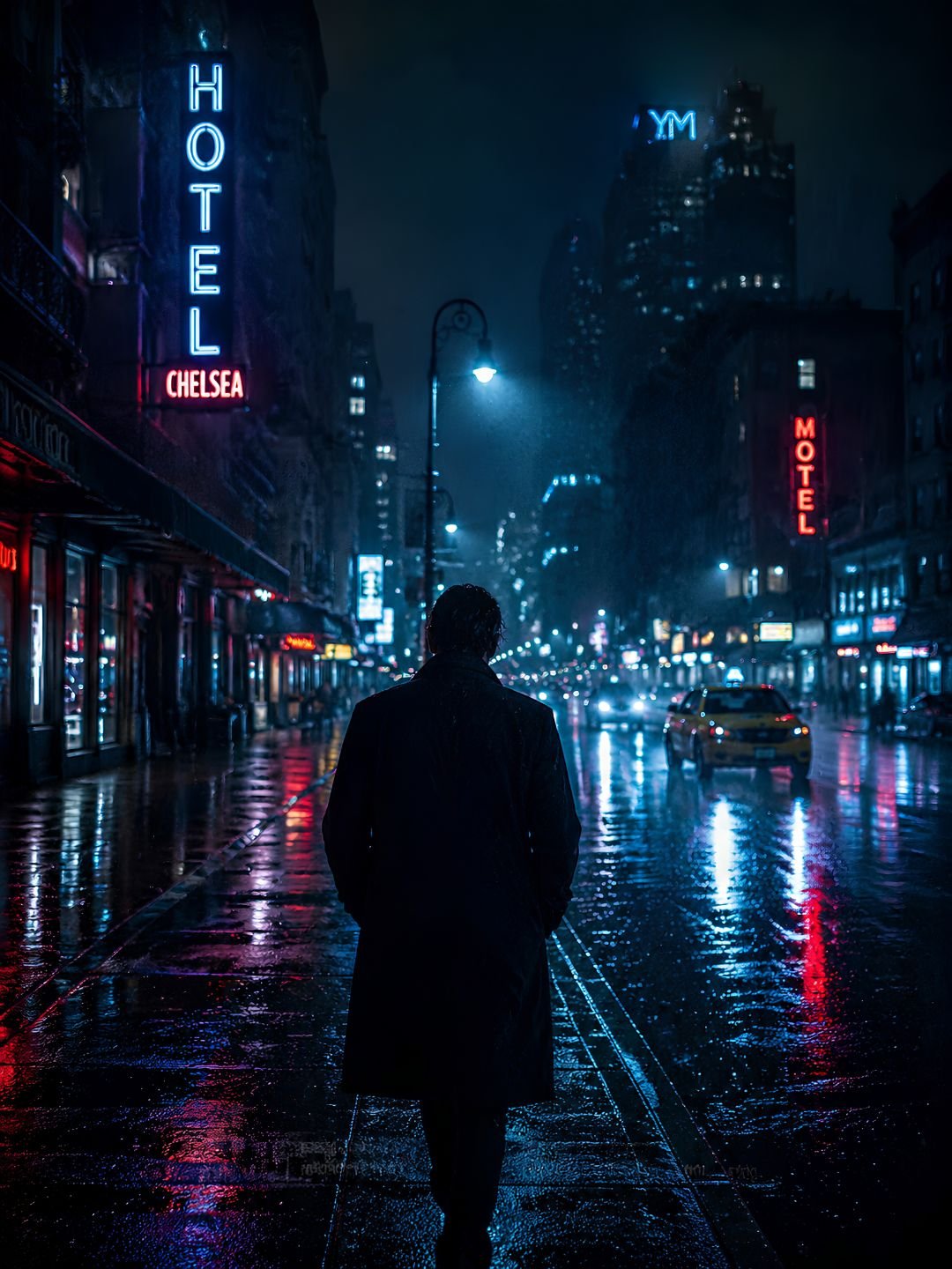 Cinematic rain video prompt